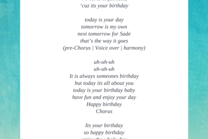 Lyrics of: Nigeria Birthday Song | It’s your Birthday (Happy Birthday)