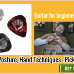 Learn Guitar Posture Hand Techniques – Pick Holding. Guitar for beginners Video 1