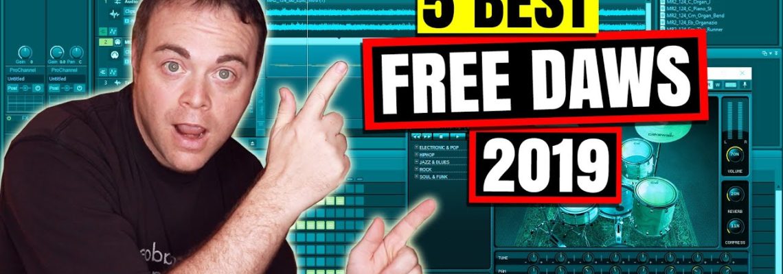 "Free Music Software" 5 Of The Best Free DAWs - Free Music Making Software 2019