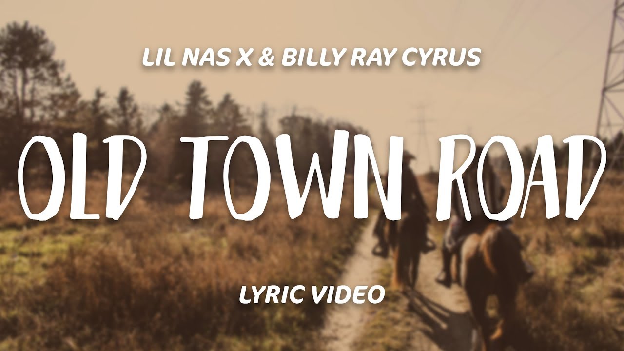 Old town road lil nas x песня. Песня old Town Road. Обложка песни old Town Road. Old Town Road Lyrics. Текст лил old Town Road.