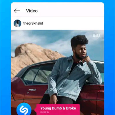 Shazam app Identify music with one tap) 5