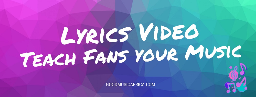 Lyrics Video _ TEACH FANS YOUR MUSIC _ by goodmusicAfrica.com music