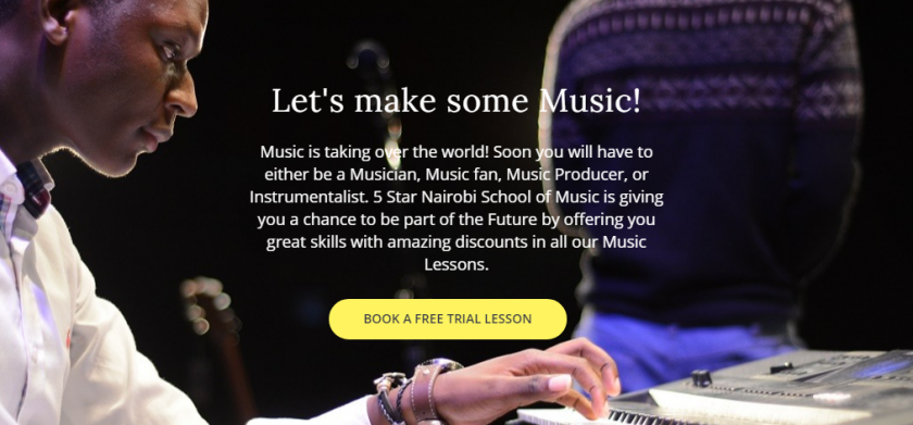 5 star school for music Kenya
