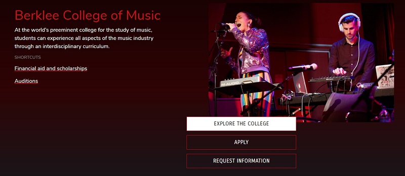 Prestigious Music Schools - Berklee College of Music