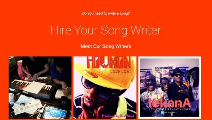 Hire a Songwriter, Songwriter Services, Online
