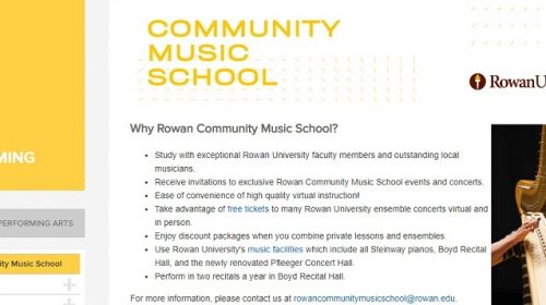 Rowan Community Music School - Benefits of Rowan Community Music School