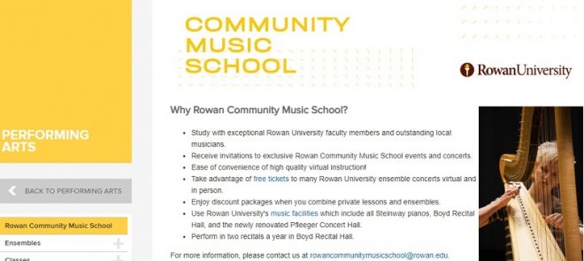Rowan Community Music School - Benefits of Rowan Community Music School