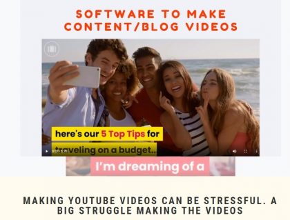Software to make YouTube videos fast and easily - GET Vidnami now