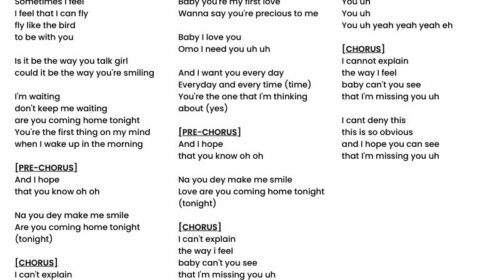 Missing You by LekanA Lyrics | I Cant Explain (Missing You)