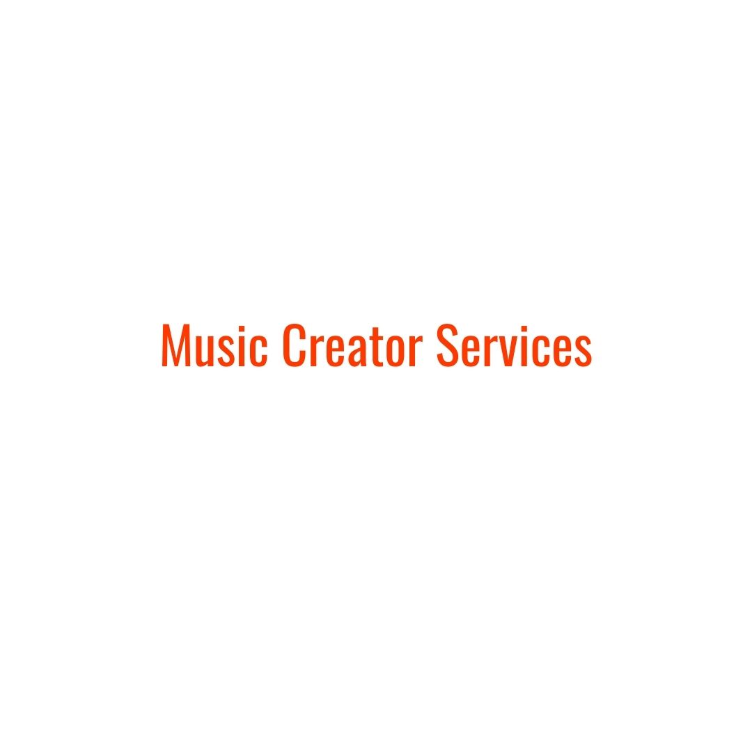 Music services page, music industry expert, we offer a wide range of services to music creators
