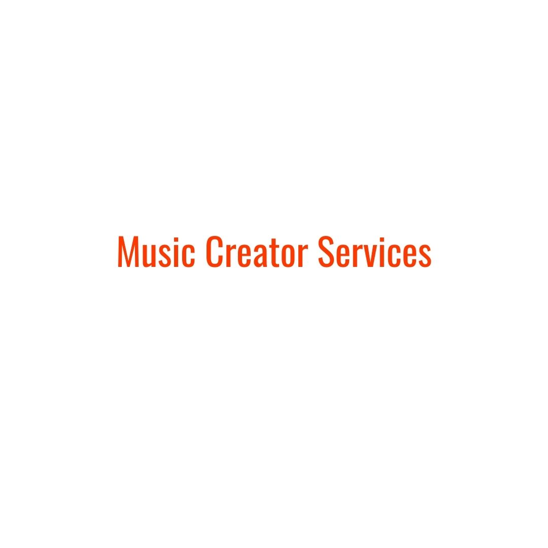Music services page, music industry expert, we offer a wide range of services to music creators