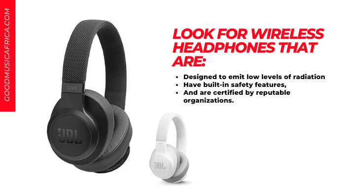 Disadvantages of wireless headphones Health considerations
